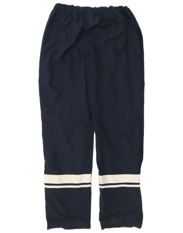 Sergio Tacchini Mens Tracksuit Trousers Medium Navy Blue Colourblock