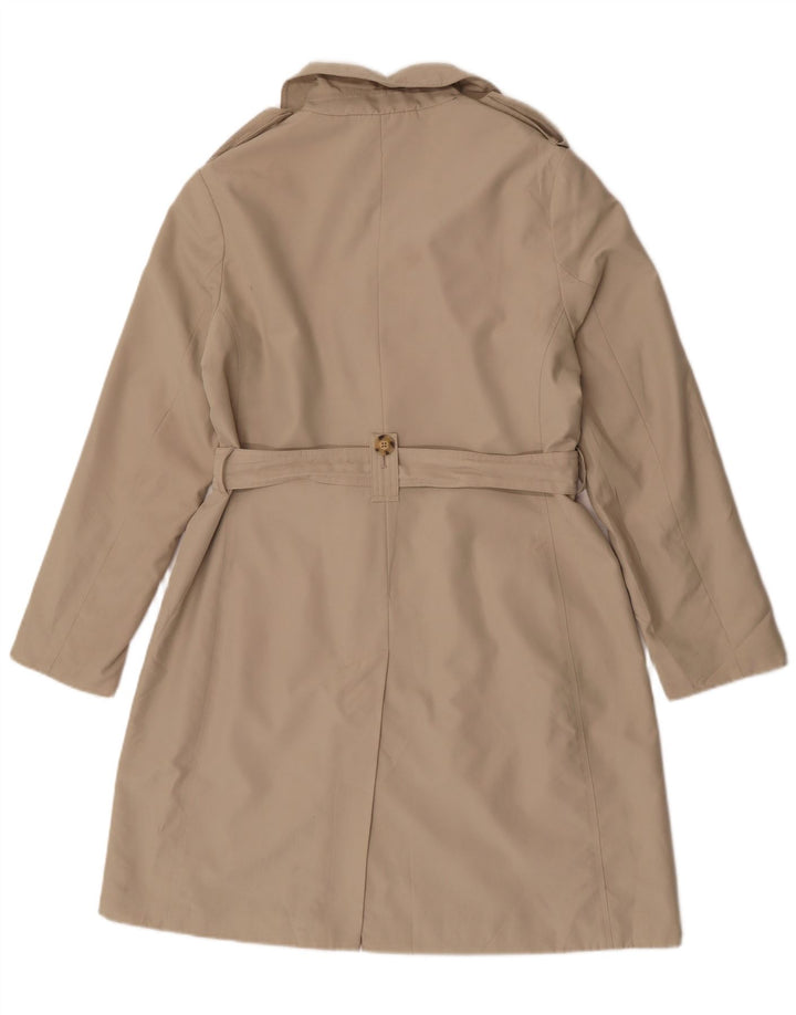 Marks & Spencer Trench-Coat Femme UK 14 Large Beige Polyester