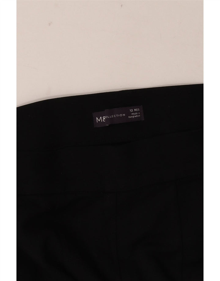 Marks & Spencer Damen Leggings UK 12 Medium Schwarz