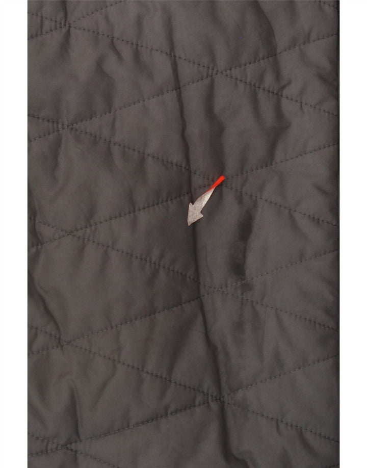 JACK WOLFSKIN Womens Padded Gilet UK 20 2XL Grey Polyester