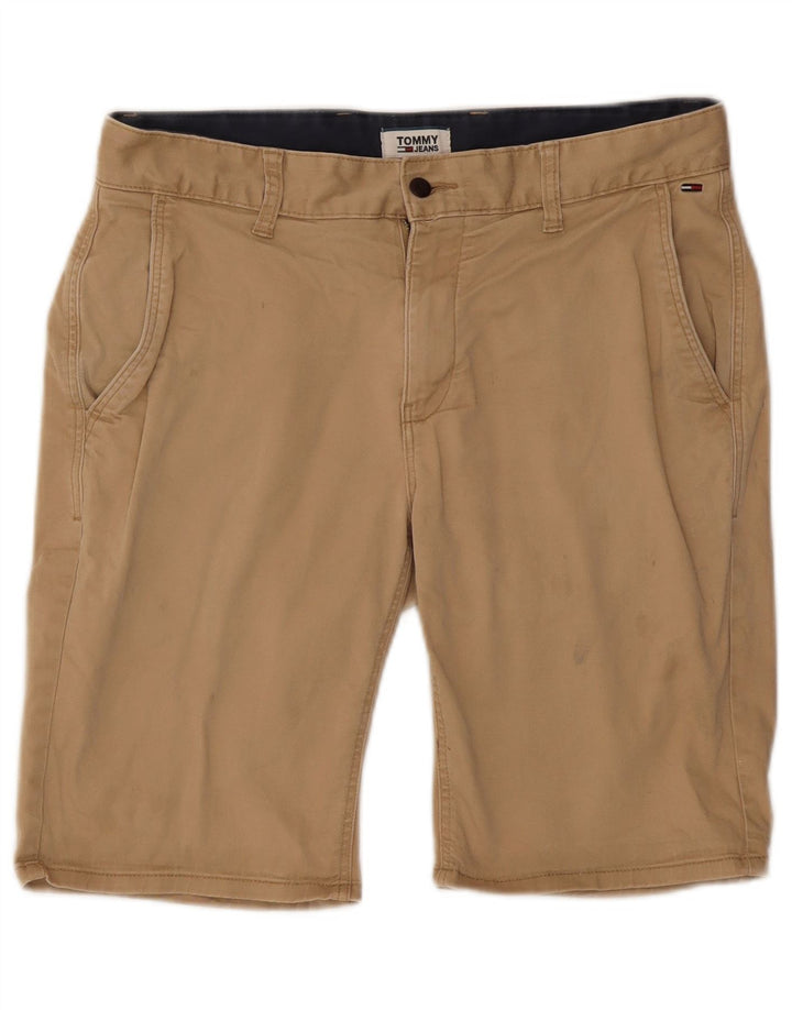 Tommy Hilfiger Mens Chino Shorts W33 Medium Beige Cotton