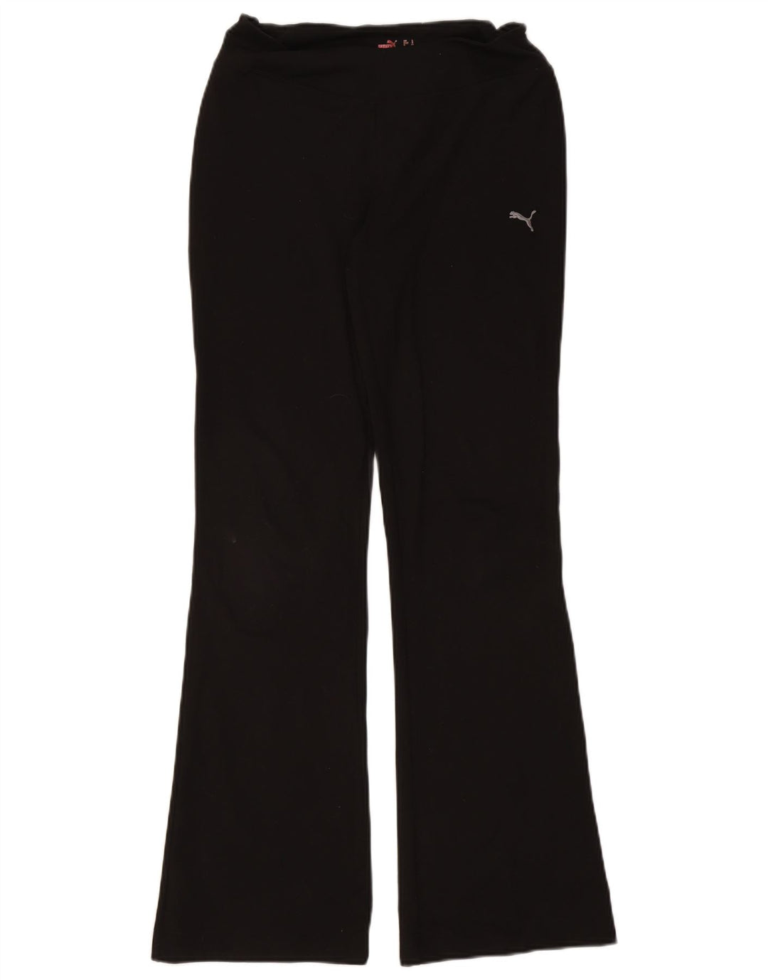 Puma Womens Flare Tracksuit Trousers UK 14 Large Black