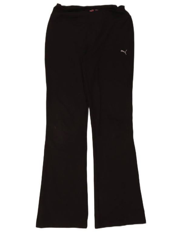 Puma Pantalon de survêtement évasé pour femme UK 14 Large Noir