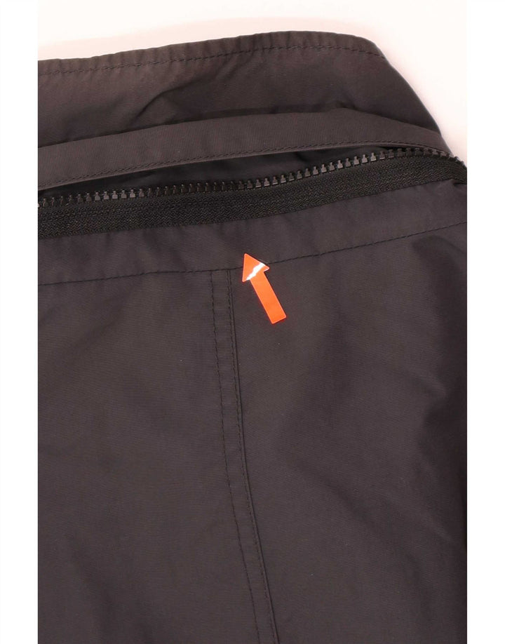 Aspesi Womens Utility Jacket UK 18 XL Navy Blue Polyamide