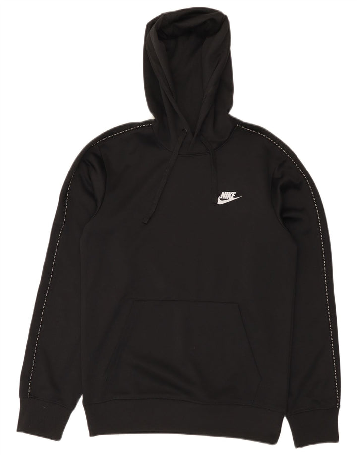 Мужская толстовка с капюшоном Nike XS, черный полиэстер