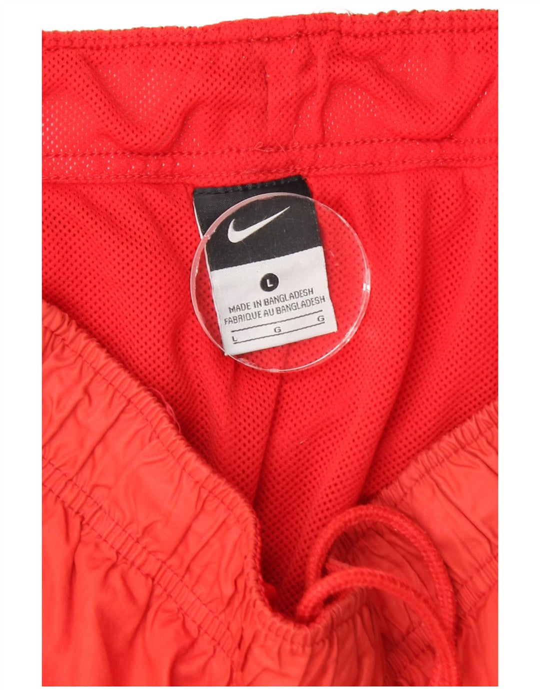 Nike Herren-Sportshorts, großes rotes Polyester