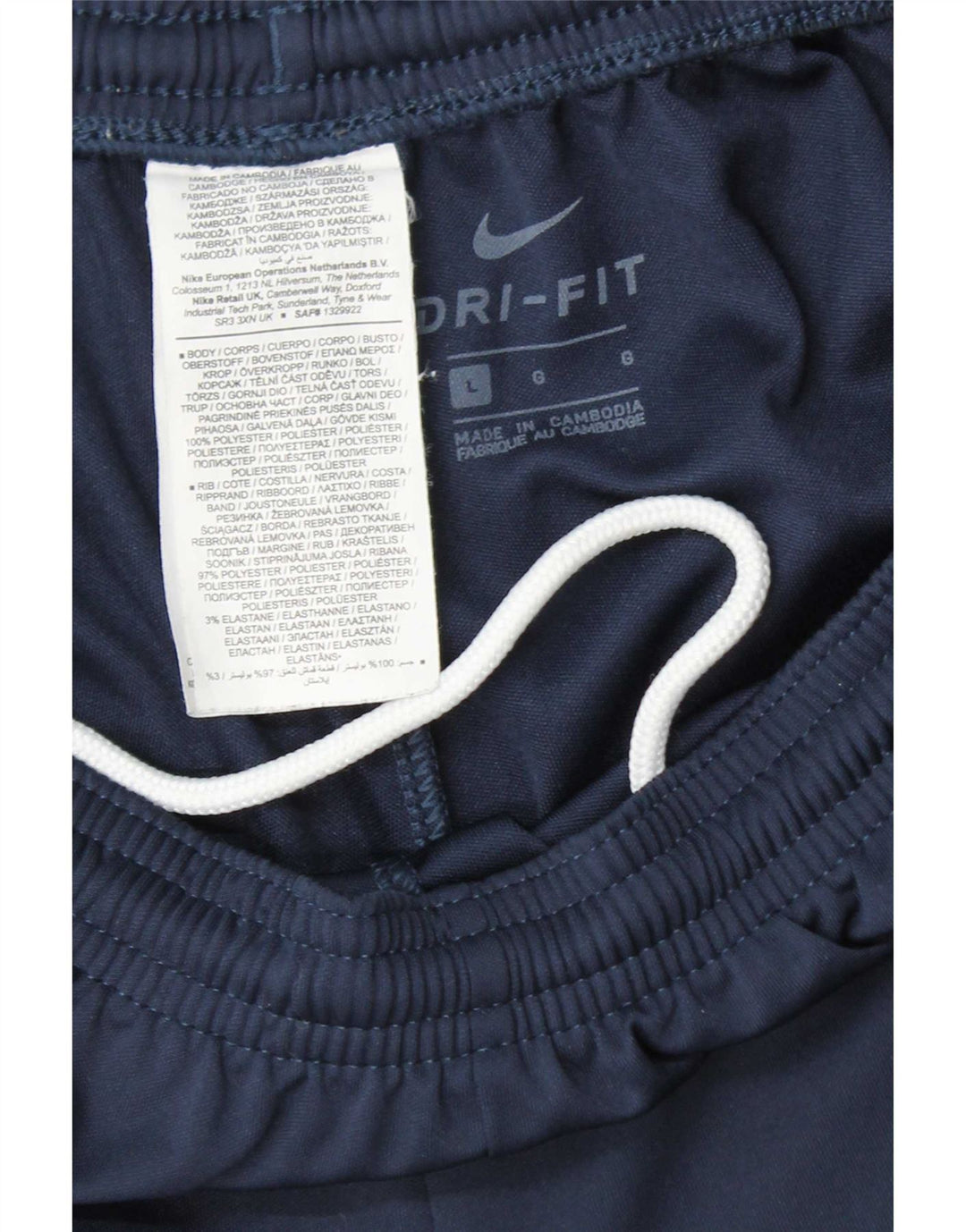 Nike Pantalon de survêtement pour homme Large Bleu marine Polyester