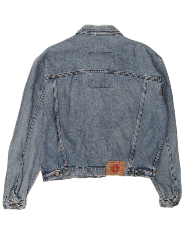 Giacca in denim da uomo Kappa UK 42 XL cotone blu