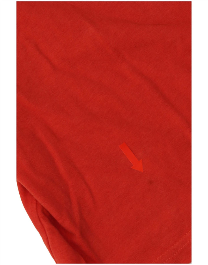 Tommy Hilfiger Mens Graphic T-Shirt Top Medium Orange