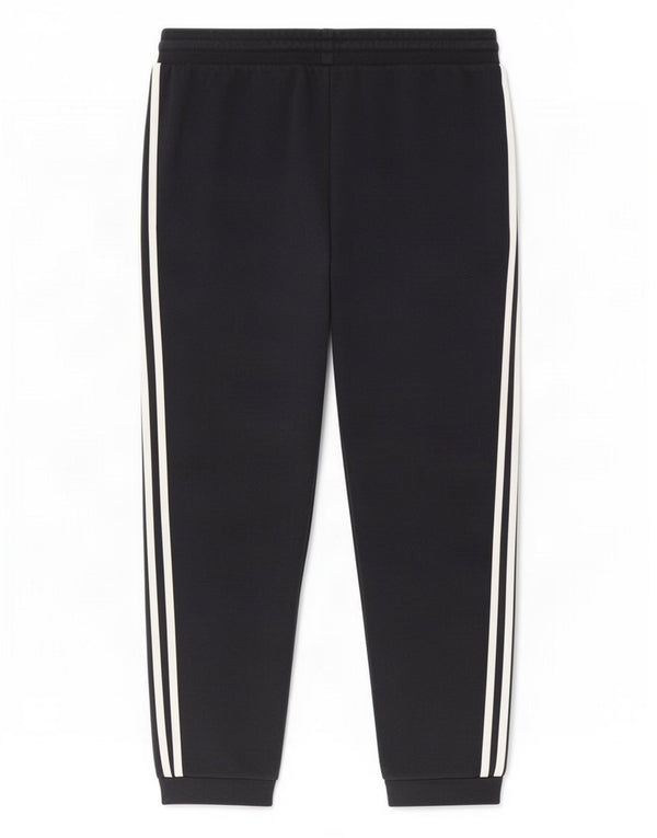 Adidas Mens Tracksuit Trousers Joggers Large Black Cotton