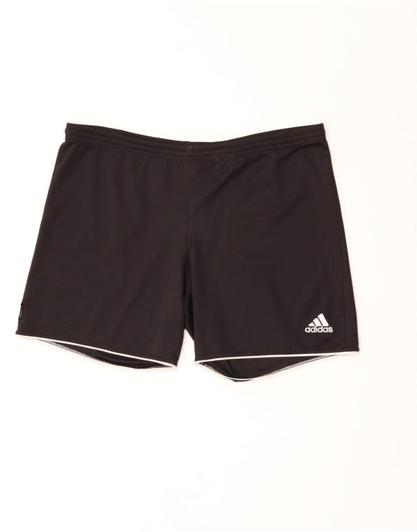 Adidas Mens Sport Shorts Large Black Polyester