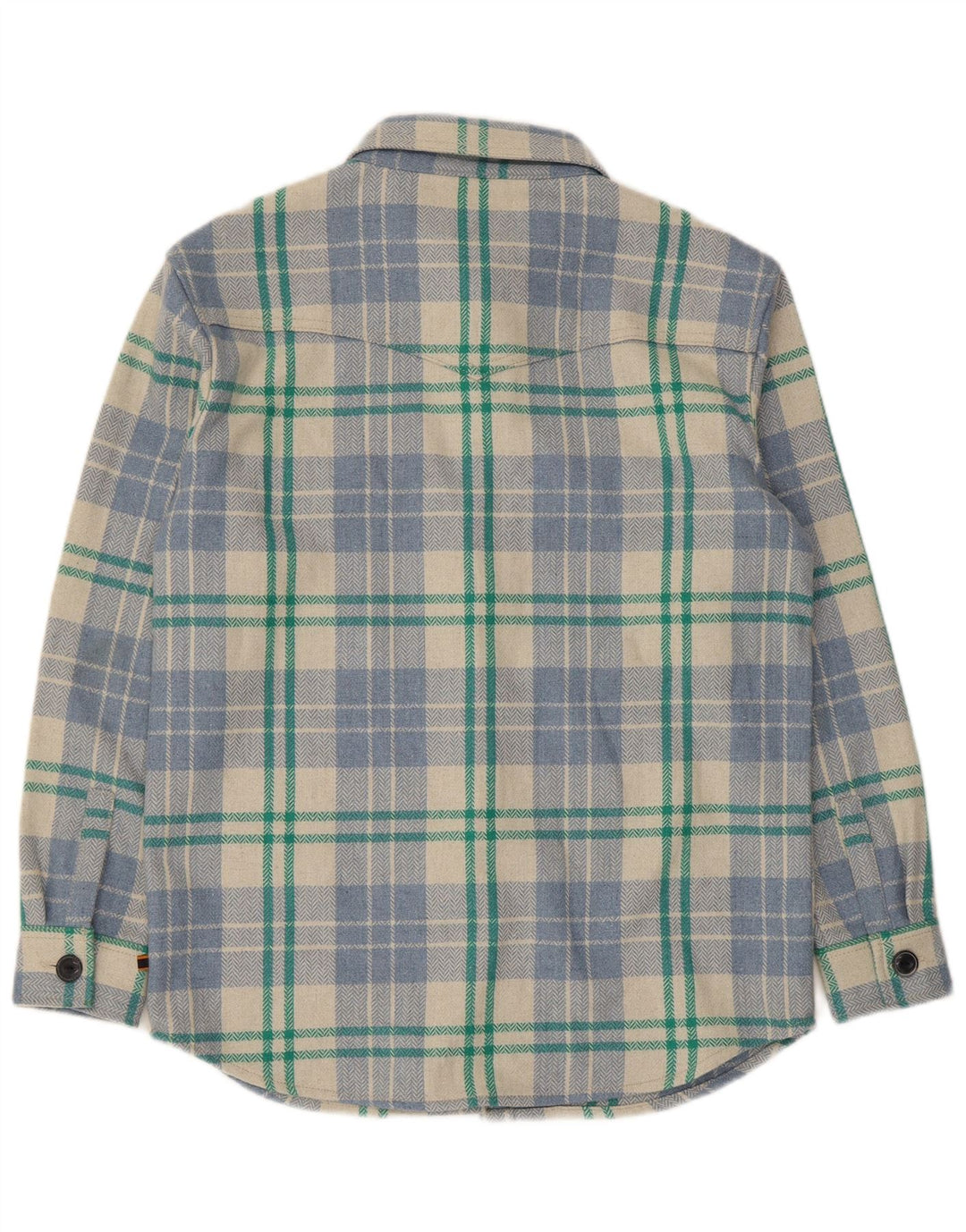 Damska koszula flanelowa oversize Superdry UK 10 w małą wielobarwną kratkę