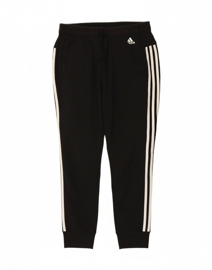 ADIDAS Mens Tracksuit Trousers Joggers Medium  Black Cotton Vintage Adidas and Second-Hand Adidas from Messina Hembry 