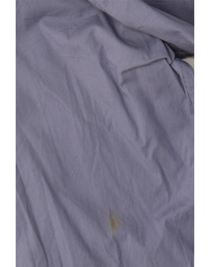 JACK & JONES Herrenhemd mittelblaue Baumwolle
