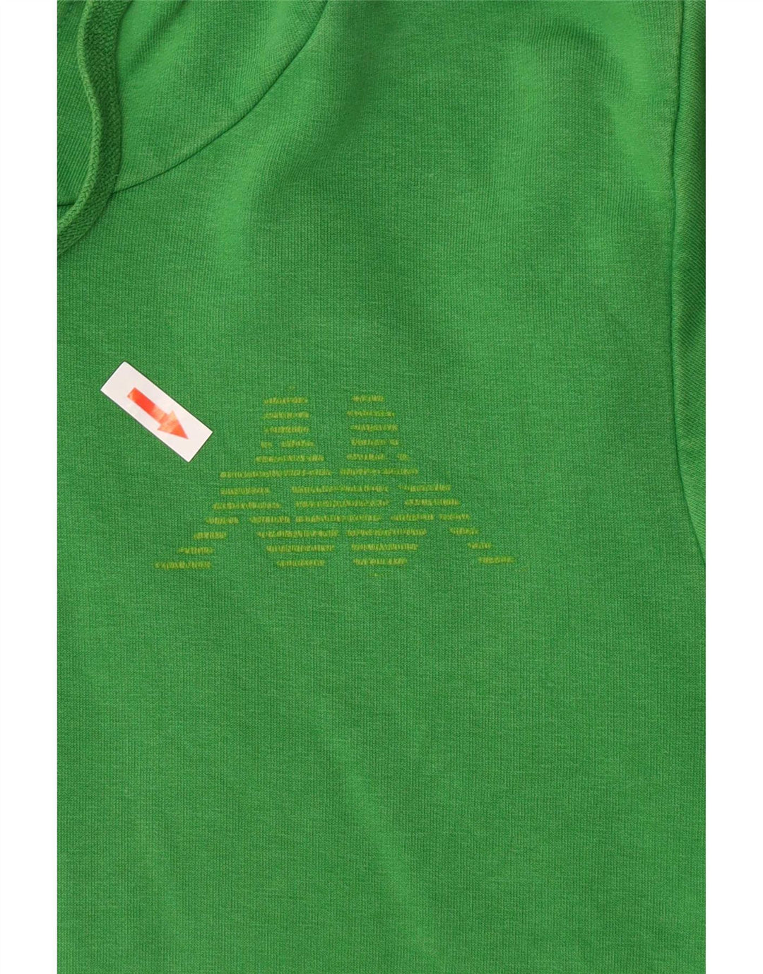 Kappa Mens Graphic Hoodie Jumper Medium Green Cotton
