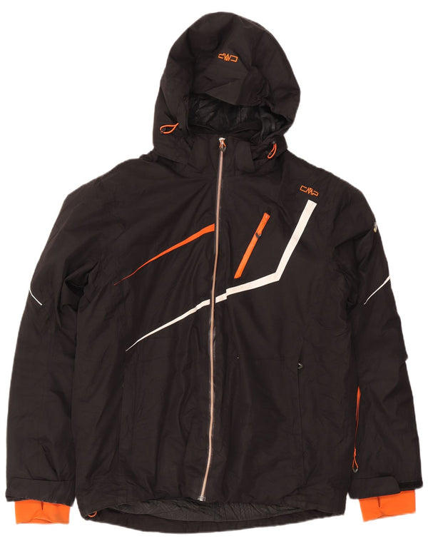 Jaqueta de esqui com capuz masculino CMP IT 54 2XL preto Colourblock poliéster esportes