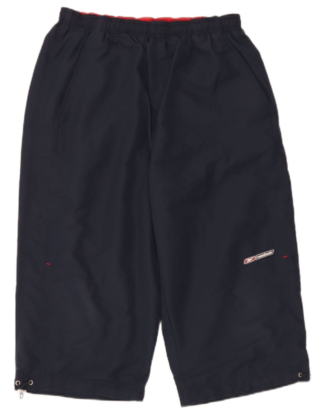 Adidas Mens Capri Tracksuit Trousers XL Navy Blue Polyester