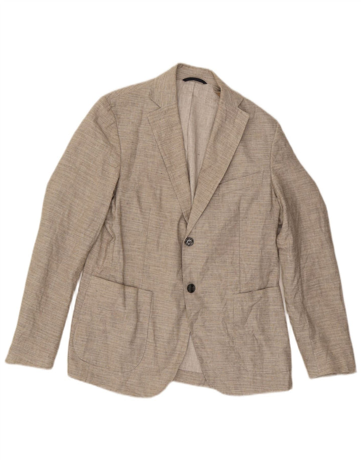 Jachetă Blazer pentru bărbați Libero cu 2 nasturi IT 48 Medium Bej In