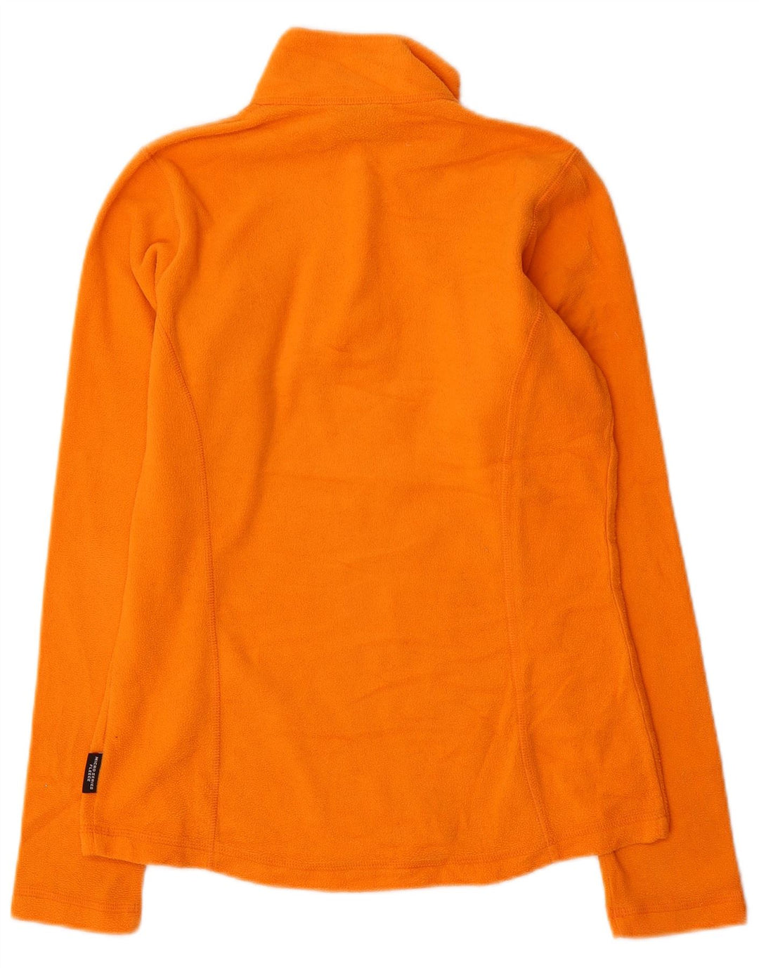 Helly Hansen Mens Zip Neck Fleece Jumper Small Orange Polyester