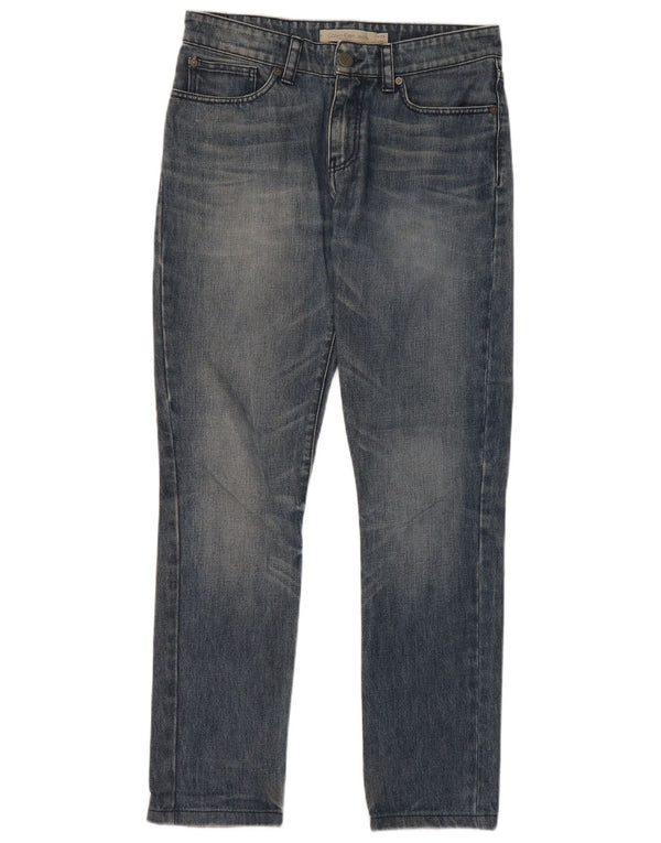 Calvin Klein Mens Slim Jeans W29 L29 Blue Cotton