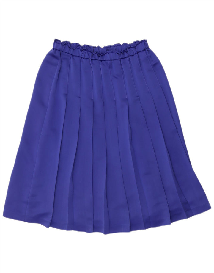 ARA Plisseret nederdel til kvinder IT 42 Medium W30 Blå polyester
