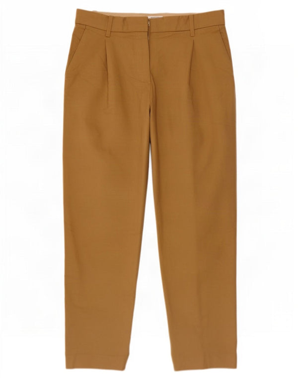 Женские повседневные зауженные брюки Massimo Dutti EU 36 XS W26 L26, бежевая шерсть