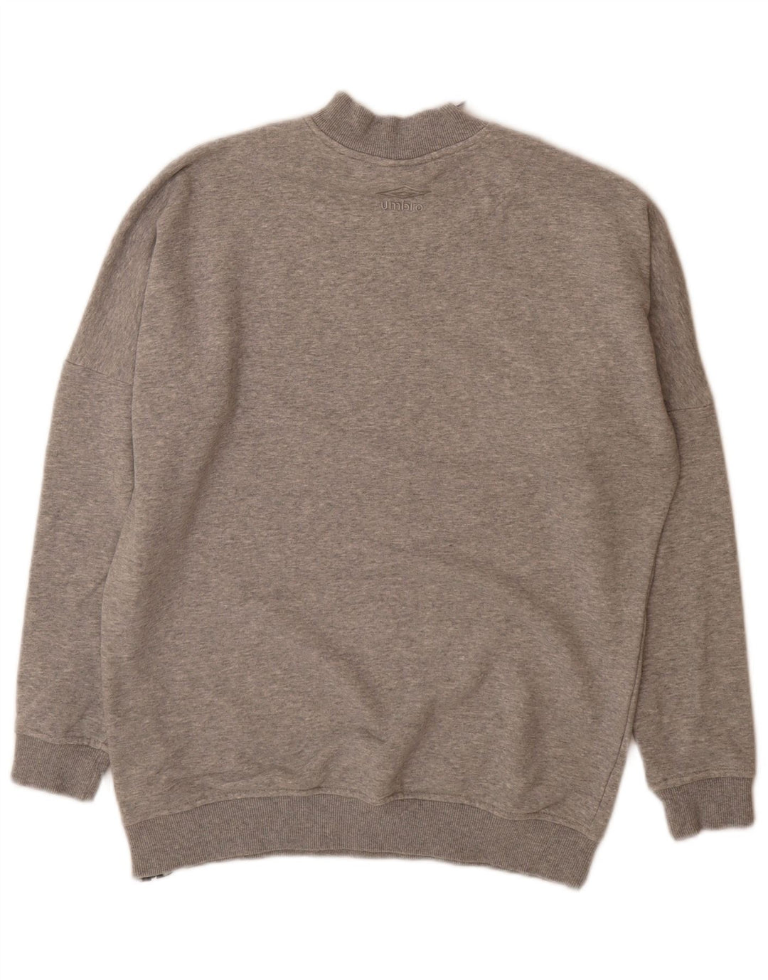 Umbro Mens Graphic Sweatshirt Jumper Small Grey Colourblock