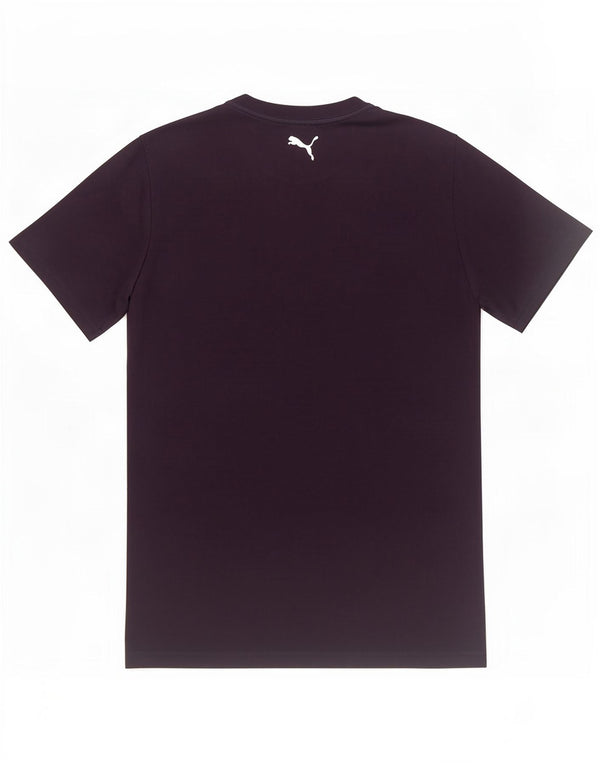 Tricou grafic Puma pentru bărbați Top mediu din bumbac bleumarin