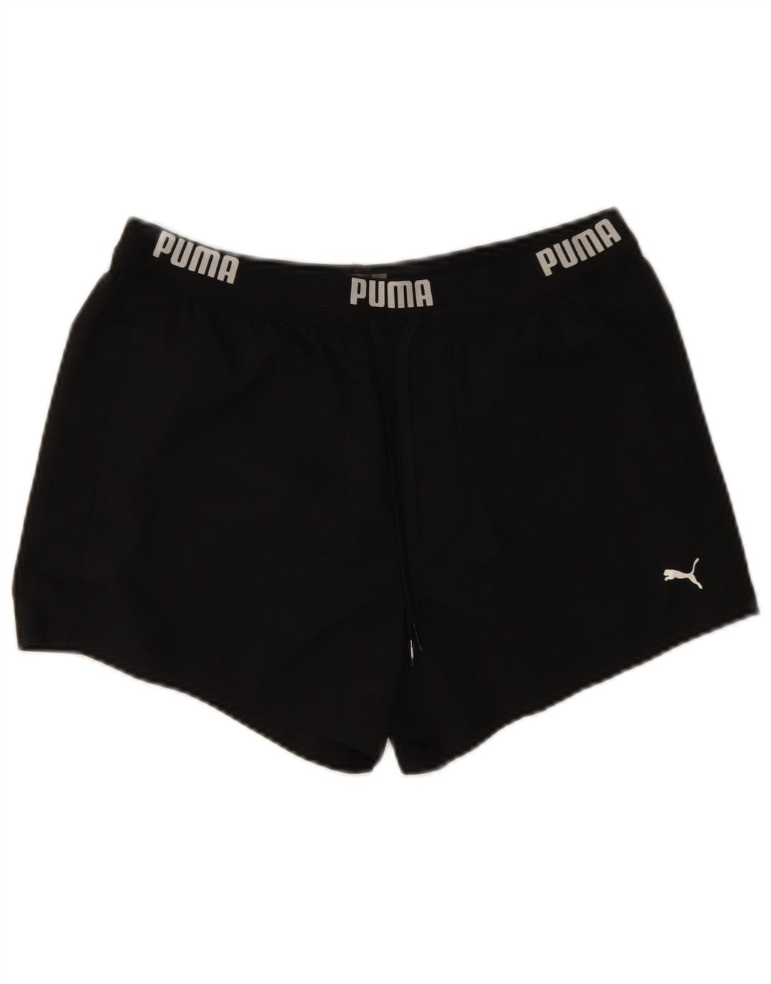 Puma Damen Graphic Sport Shorts UK 14 Medium Schwarz Polyester