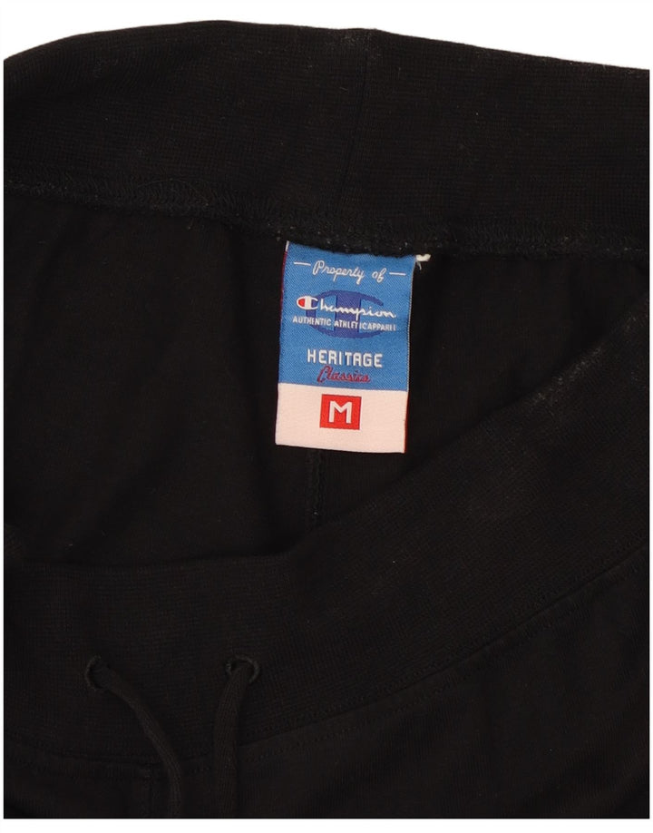 Pantaloni da tuta Champion Heritage Classics da donna UK 12 Medium Nero