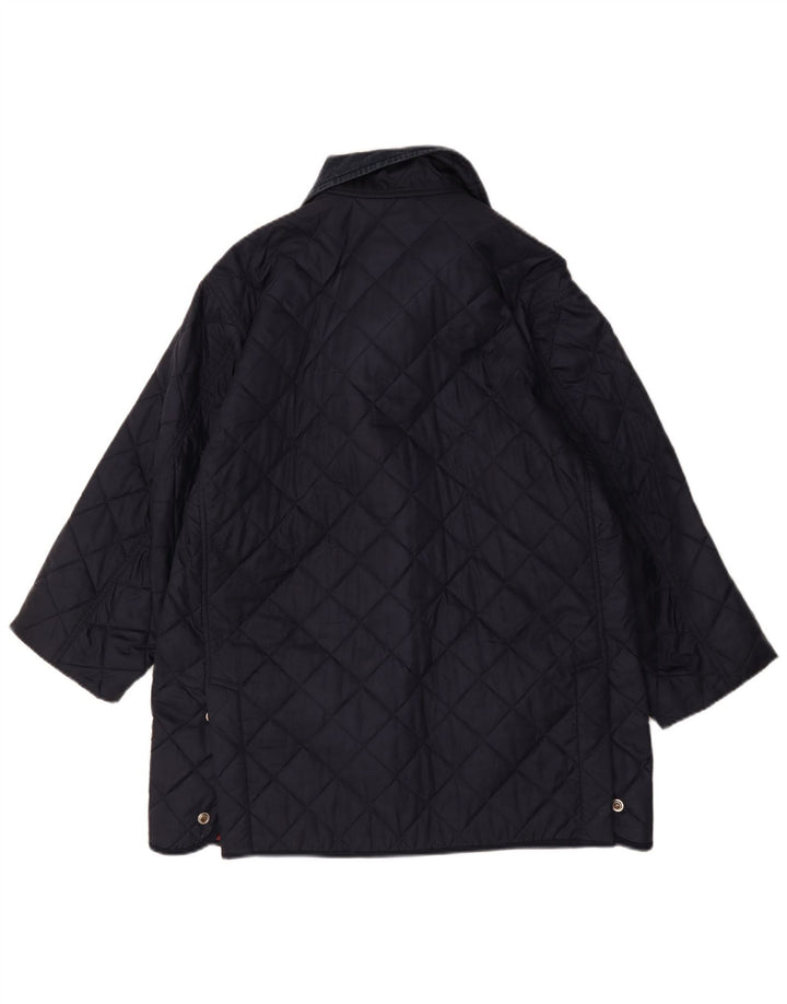Belfe & Belfe Chaqueta acolchada para hombre IT 44 Poliéster azul marino mediano