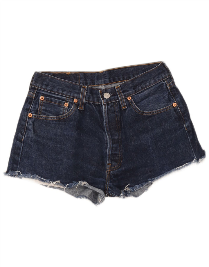 Levi's Womens 501 Denim Hot Pants W30 Medium Blue