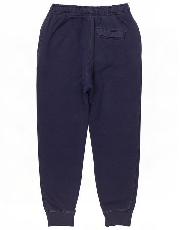 Nike Mens Tracksuit Trousers Joggers Medium Navy Blue Cotton