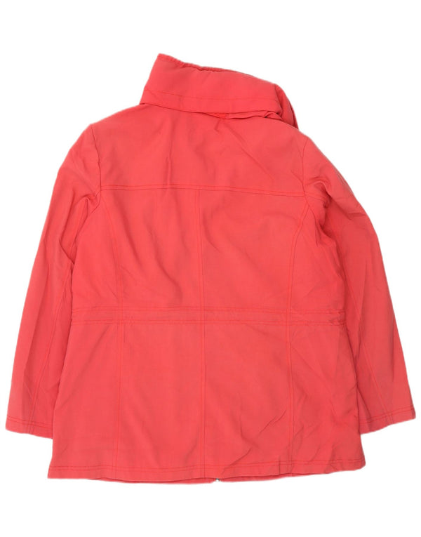 Marks & Spencer Damen Utility-Jacke UK 16 Large Rot Polyamid