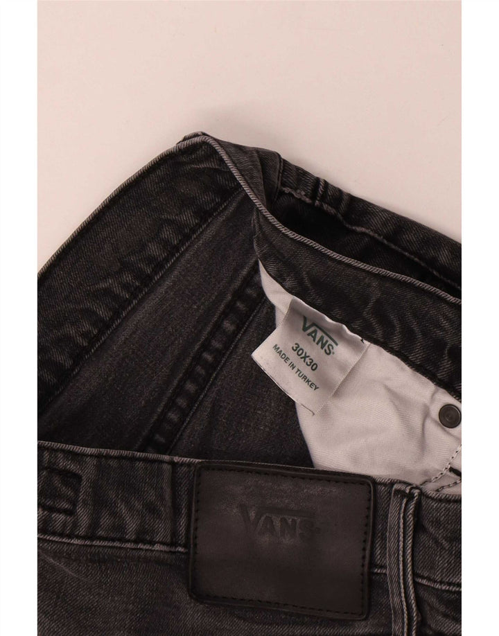 Vans Mens Slim Jeans W30 L27 szürke pamut