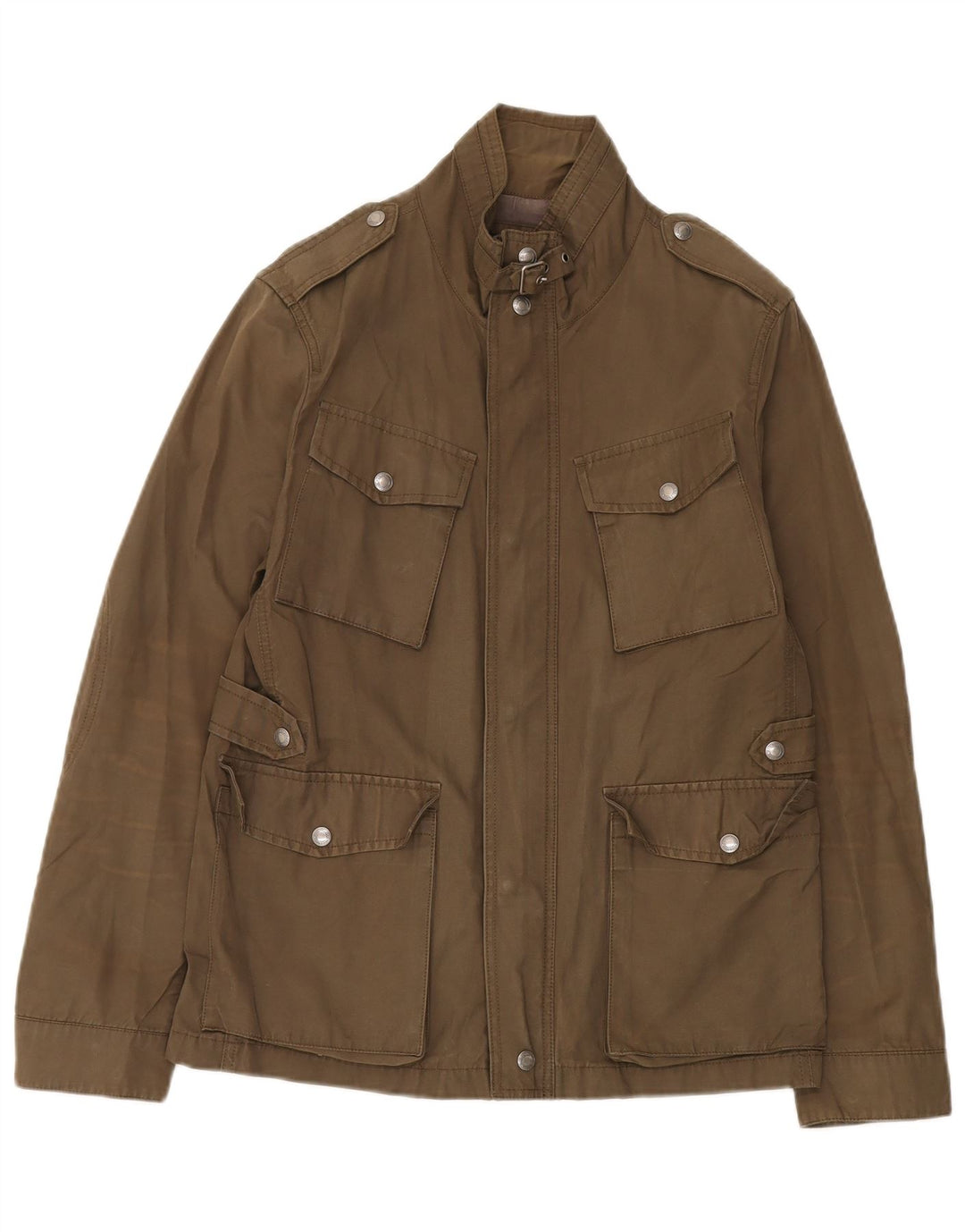 Jaqueta militar masculina Woolrich UK 36 pequena cáqui