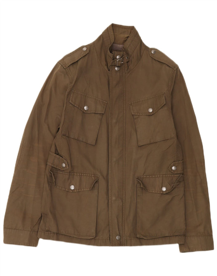 Jaqueta militar masculina Woolrich UK 36 pequena cáqui