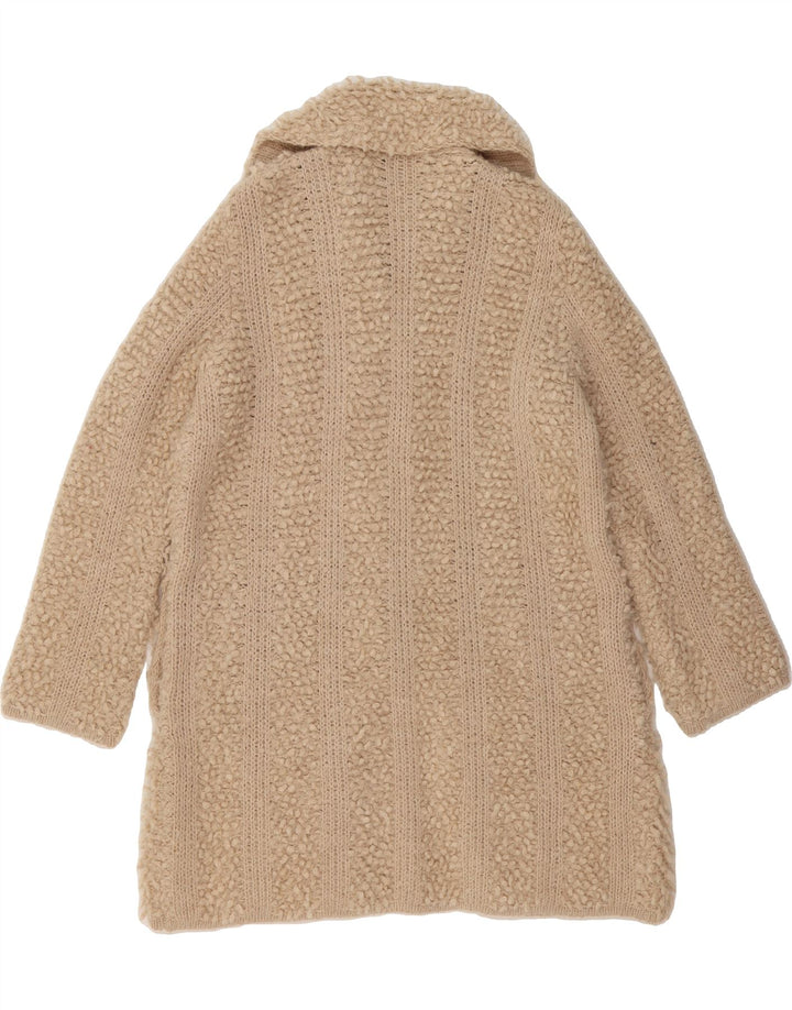 ICEBERG Womens Longline Cardigan Sweater IT 44 Medium Beige Alpaca Wool Vintage Iceberg and Second-Hand Iceberg from Messina Hembry 