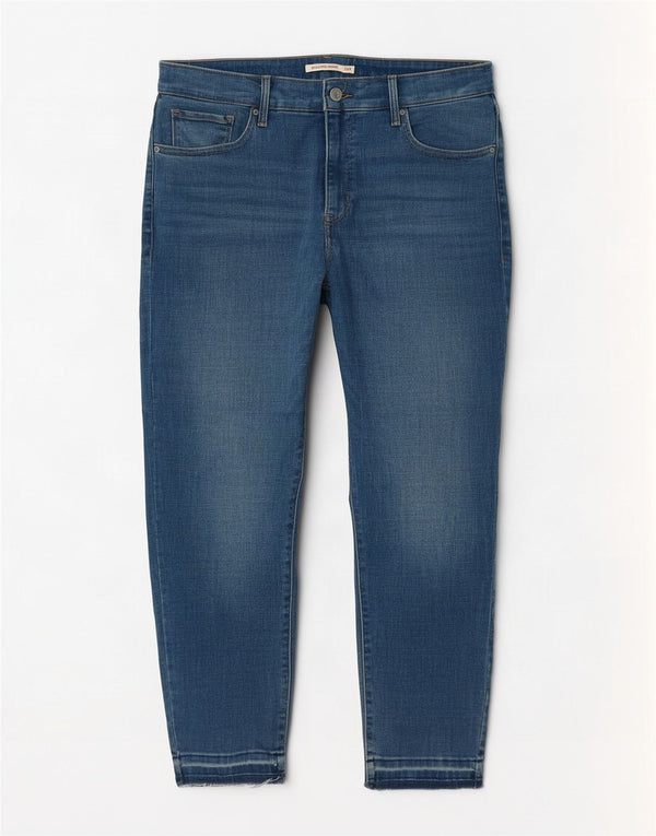 Levi's Dame 311 Skinny Jeans med høj talje form US 18 2XL W36 L28 Blå
