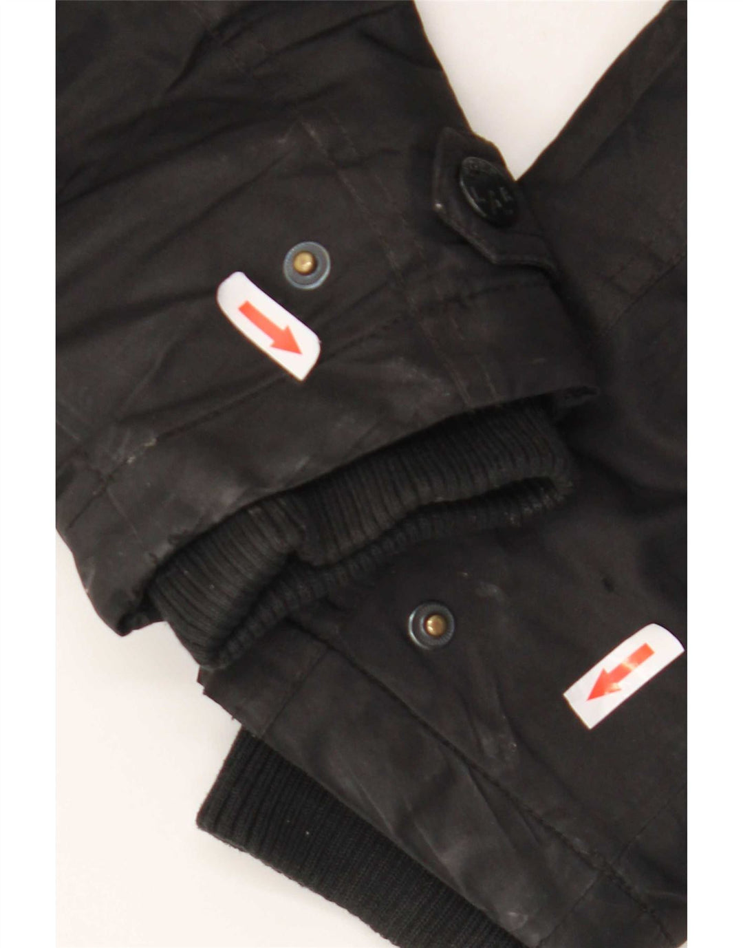 Jaqueta corta-vento masculina Jack & Jones Reino Unido 38 médio preto