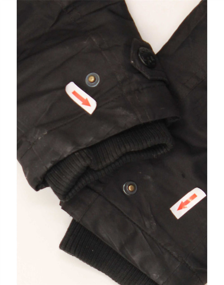 Jaqueta corta-vento masculina Jack & Jones Reino Unido 38 médio preto