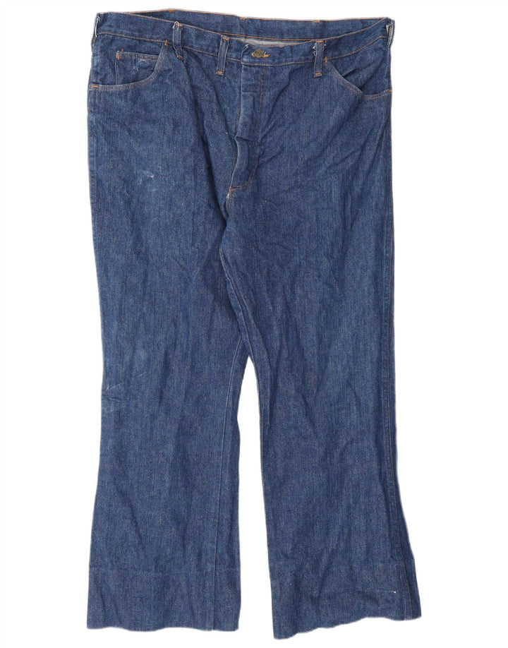 Jeans bootcut da donna WRANGLER W42 L28 cotone blu