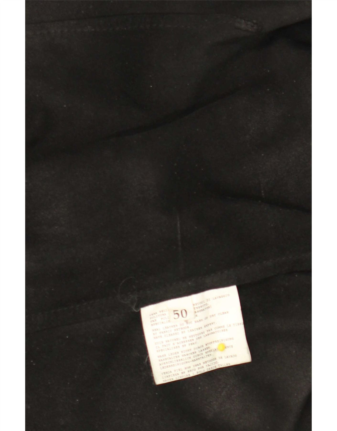 Koszula skórzana damska vintage IT 50 XL czarna