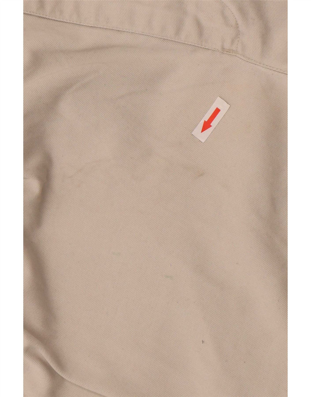 Marks & Spencer Mens Pegged Chino Shorts W36 Large Off White Cotton