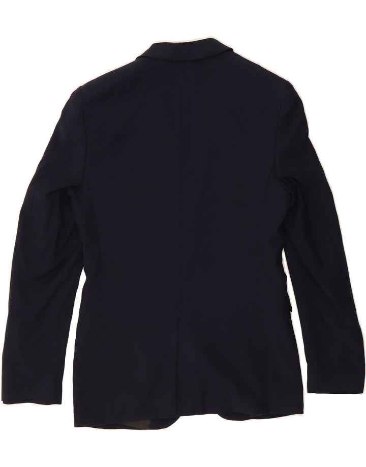 MOSSIMO Mens Slim Fit 2 Button Blazer Jacket UK 36 Small Navy Blue Vintage Mossimo and Second-Hand Mossimo from Messina Hembry 