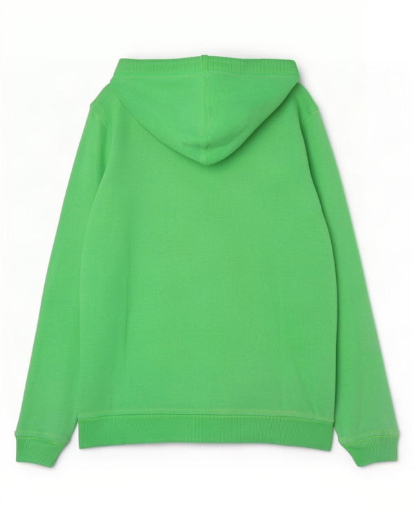 Converse Womens Graphic Hoodie Jumper UK 10 Small Green Cotton
