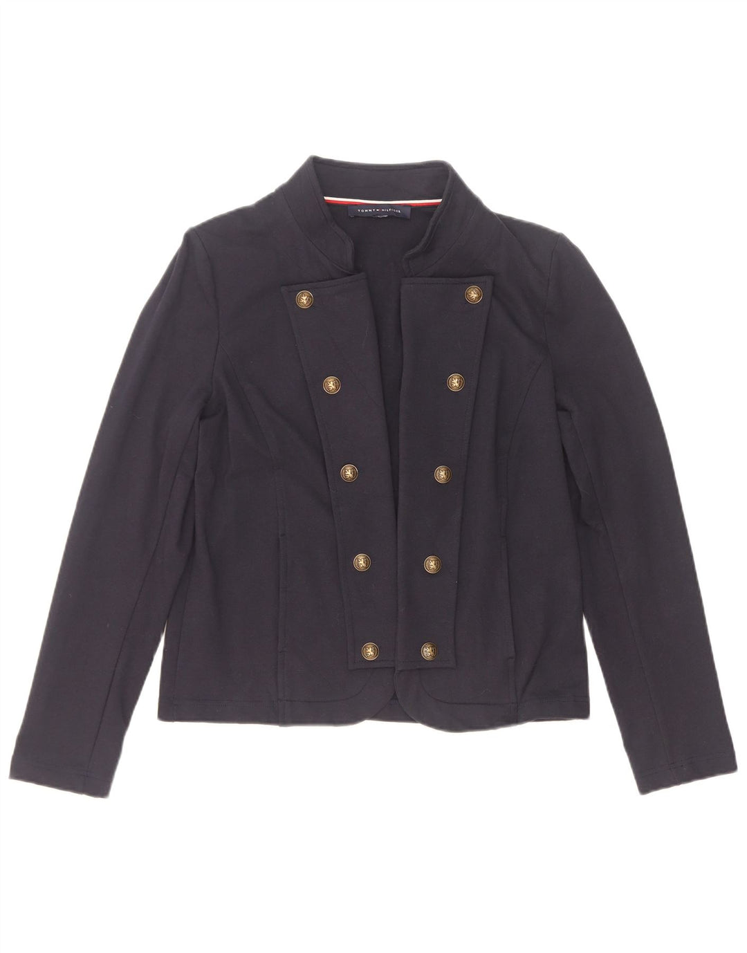 Damska kurtka bomberka Tommy Hilfiger UK 14, średnia, granatowa, bawełniana