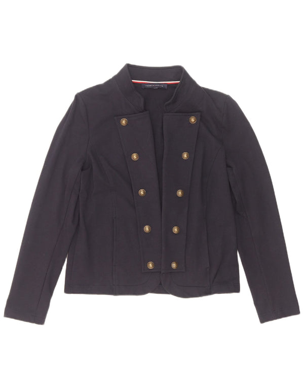 Tommy Hilfiger női bomber dzseki UK 14 közepes sötétkék pamut