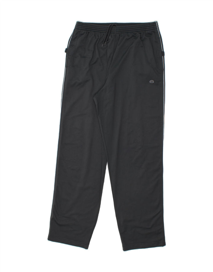 CHAMPION Mens Tracksuit Trousers Large Grey Polyester Vintage Champion and Second-Hand Champion from Messina Hembry 