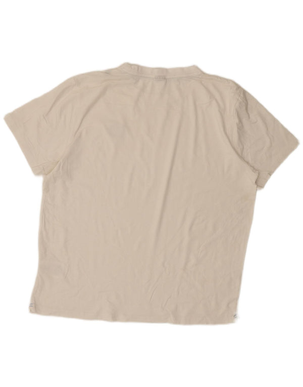 North Sails Mens T-Shirt Top Large White Cotton